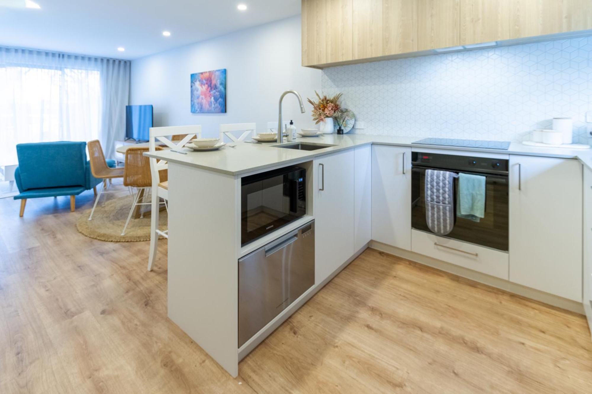 Modern 2 Bed 2 Bath Opposite Hagley Park Apartment Крайстчърч Екстериор снимка